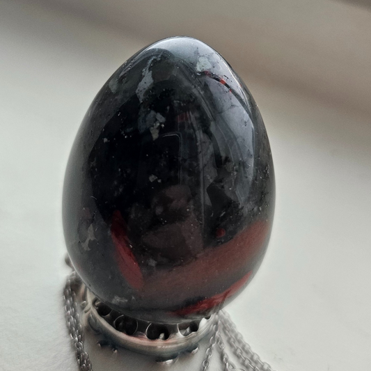 Bloodstone Yoni Egg